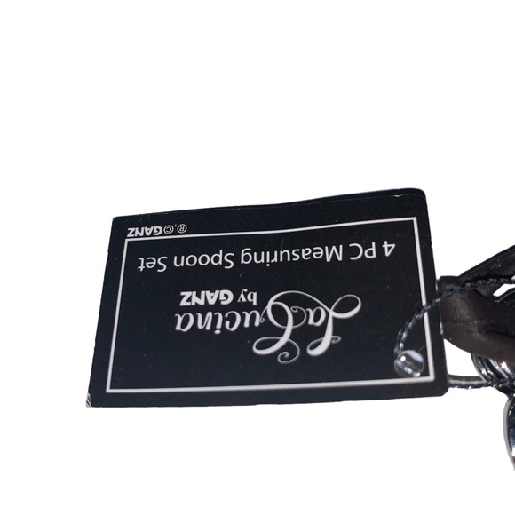 NWT Ganz La Cucina 4 Piece Measuring Spoon Set - Picture 6 of 7